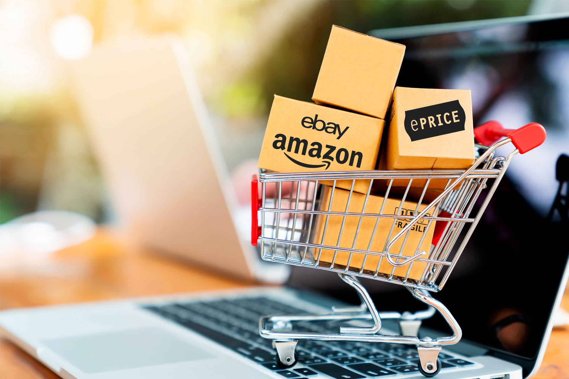 Banner pacchetto gestione e-commerce Telnet Data