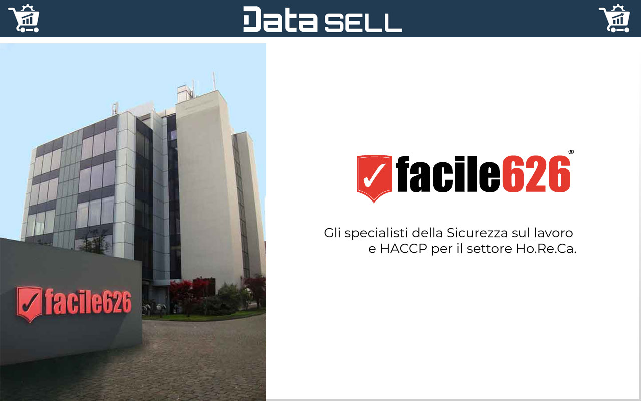 Facile626 utilizza Data Sell per gestire il proprio sito ecommerce, il magazzino e le spedizioni