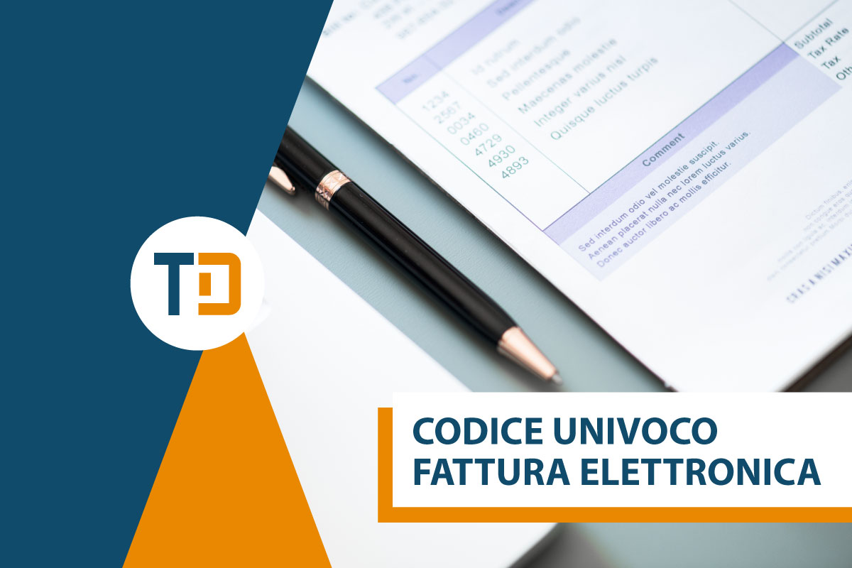 codice univoco fatturazione elettronica