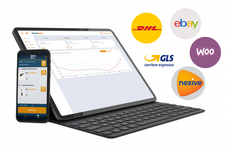 Gestionale ecommerce Data Sell integrazione corrieri e marketplace