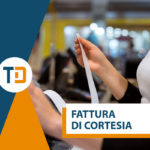 fattura di cortesia emessa da cassiera