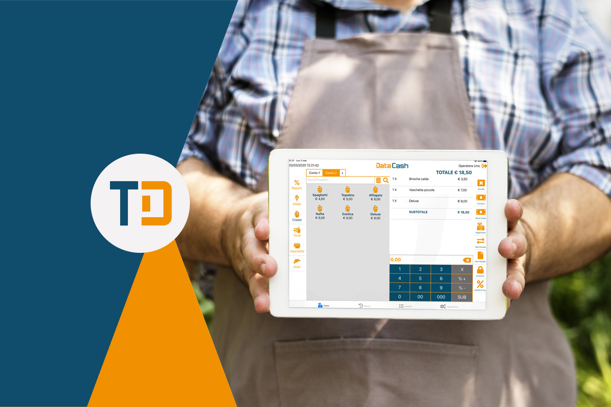 registratore di cassa per ambulanti Data Cash
